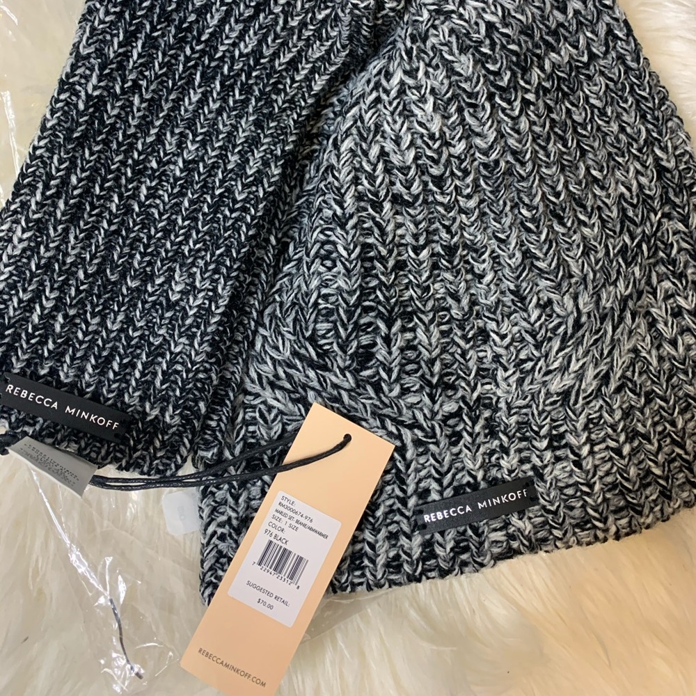 Hat and arm warmers.